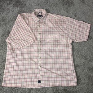 J.G. Hook | Men’s Cotton Blend Short Sleeve Shirt - Size XLarge